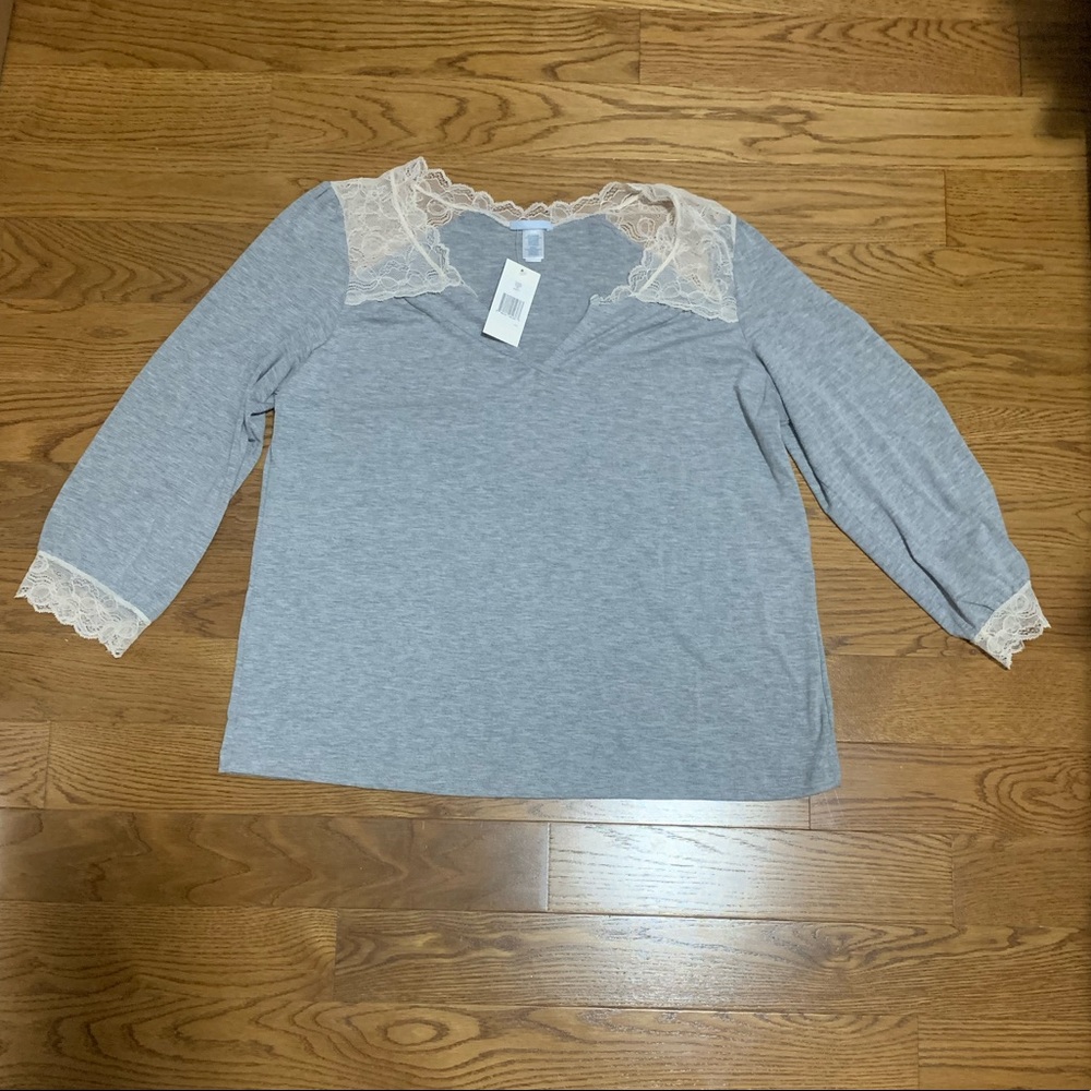 EBERJEY quinn tee (NWT)
